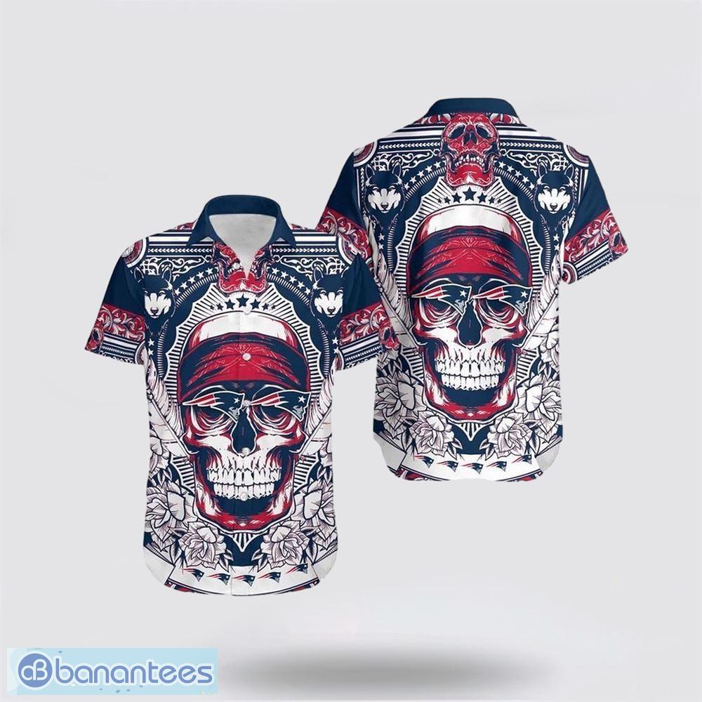 NFL New England Patriots Iron Maiden Island Inspired Fandom For Football  Fans Hawaiian Shirt - Banantees