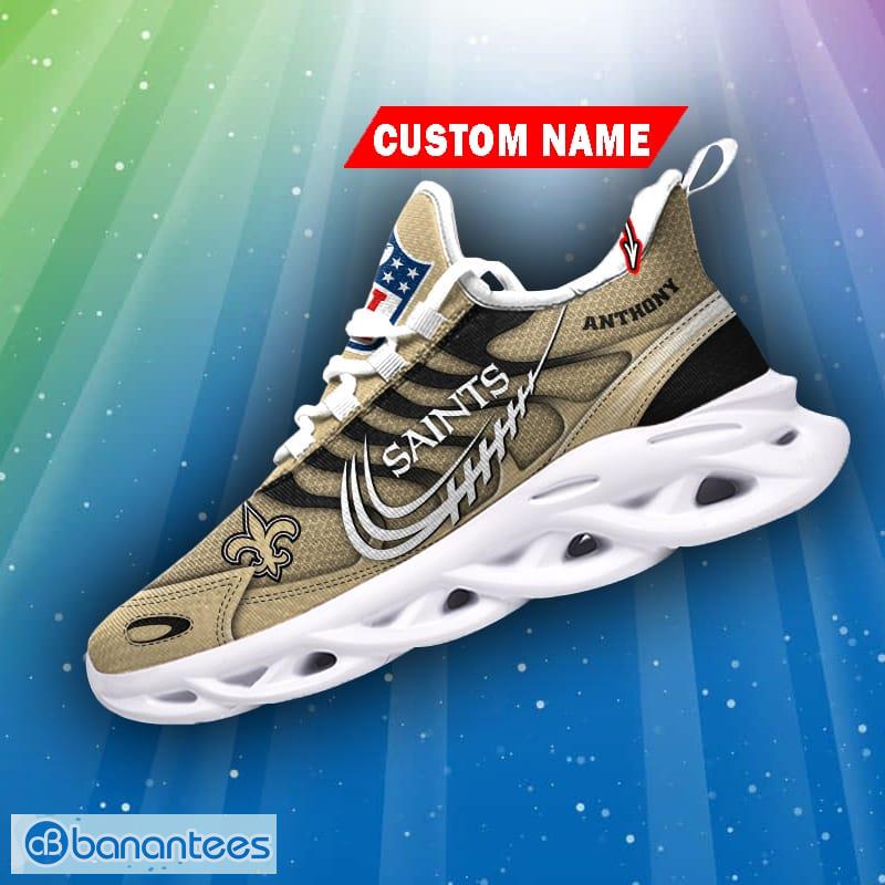 New Orleans Saints Design Max Soul Shoes For Men And Women - Banantees