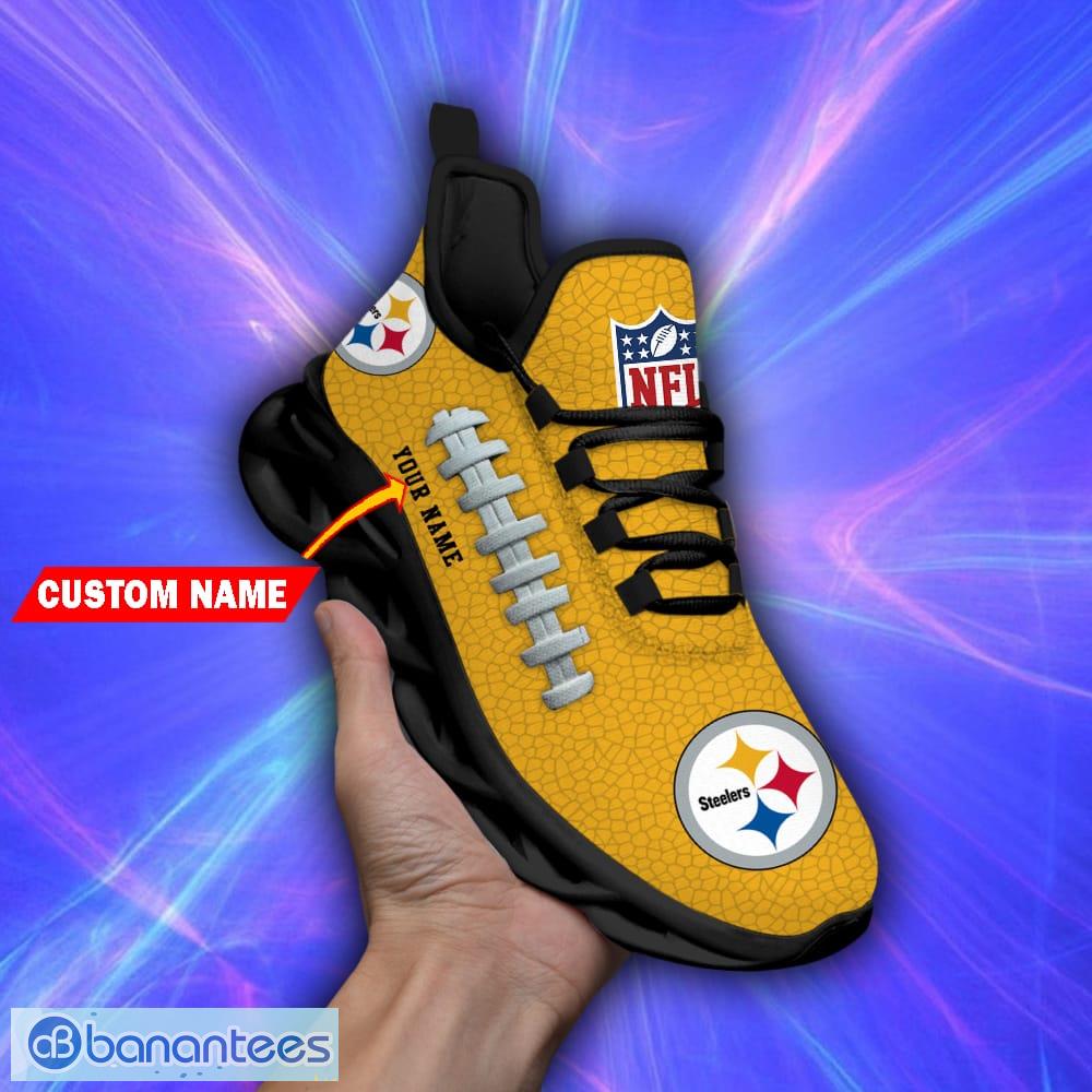 Pittsburgh Steelers Chic Sports Shoes Gift Fans Max Soul Sneakers For Men  And Women - Banantees