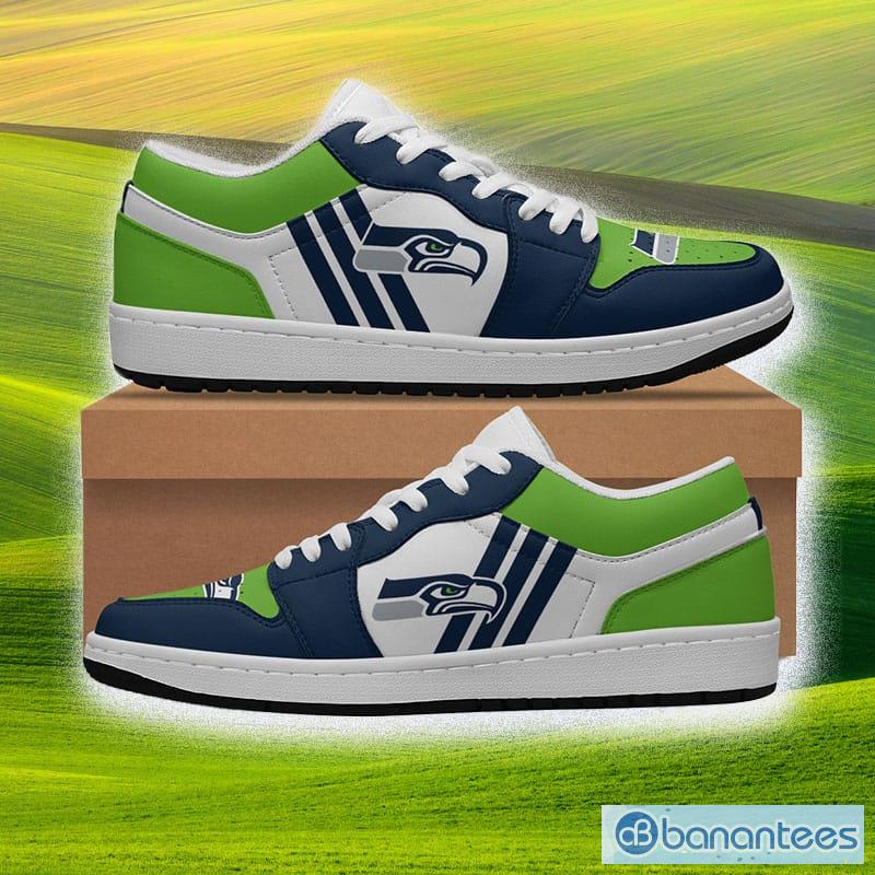 Seattle Seahawks Team Color Sneakers, Mens Size: 7