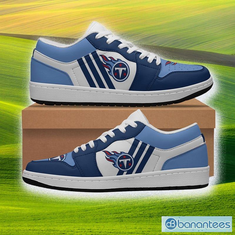 Tennessee Titans NFL Womens Midsole White Sneakers