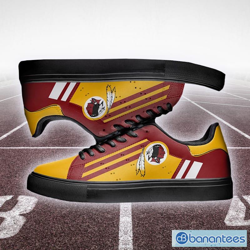 NFL Washington Redskins Low Top Shoes Style 6 Sports Sneakers Men And Women  For Fans Gift - Banantees