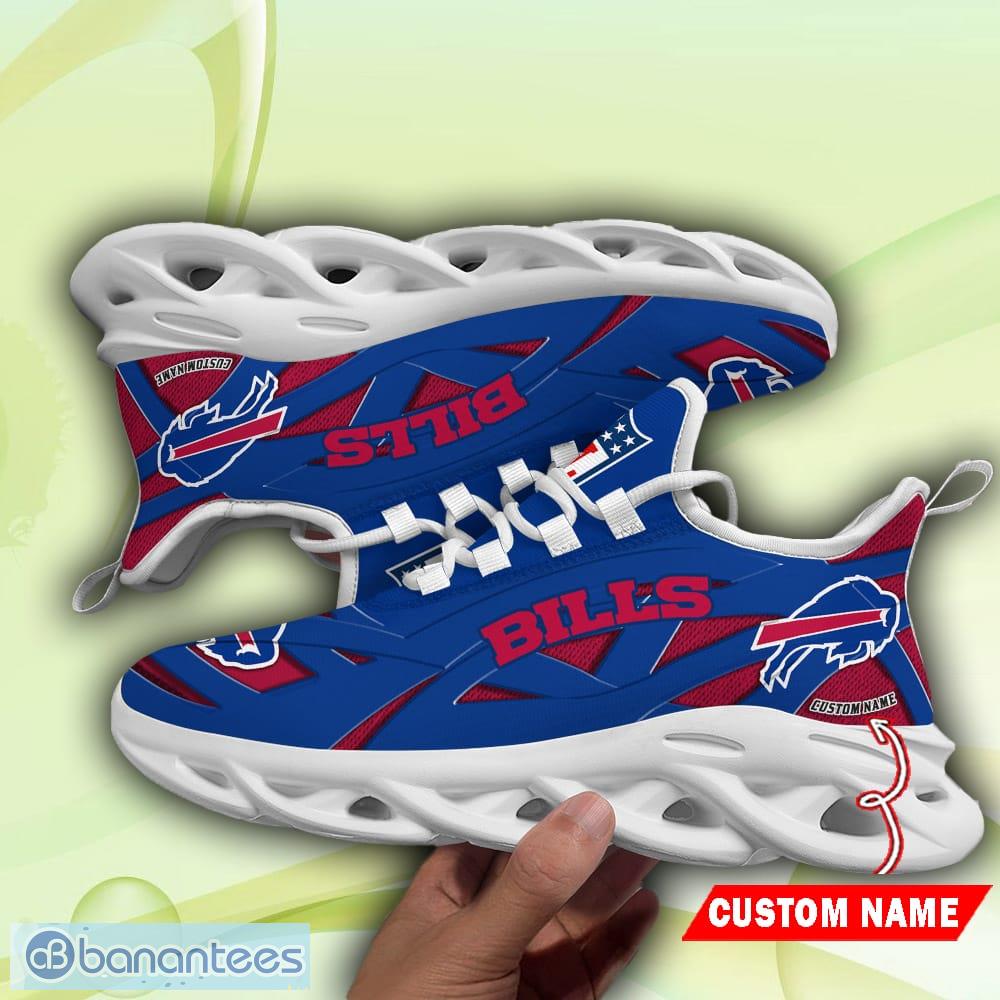 Buffalo Bills NFL Max Soul Shoes Custom Name Sneakers For Fans