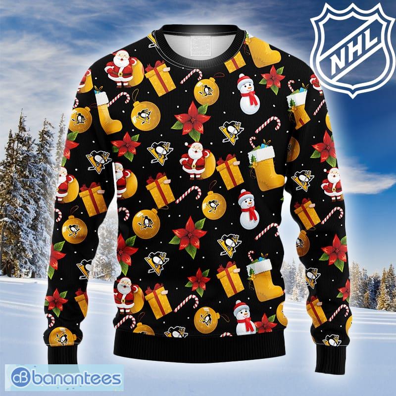 Custom Name NHL Pittsburgh Penguins Ugly Christmas Sweater Perfect for  Every Fan - Banantees