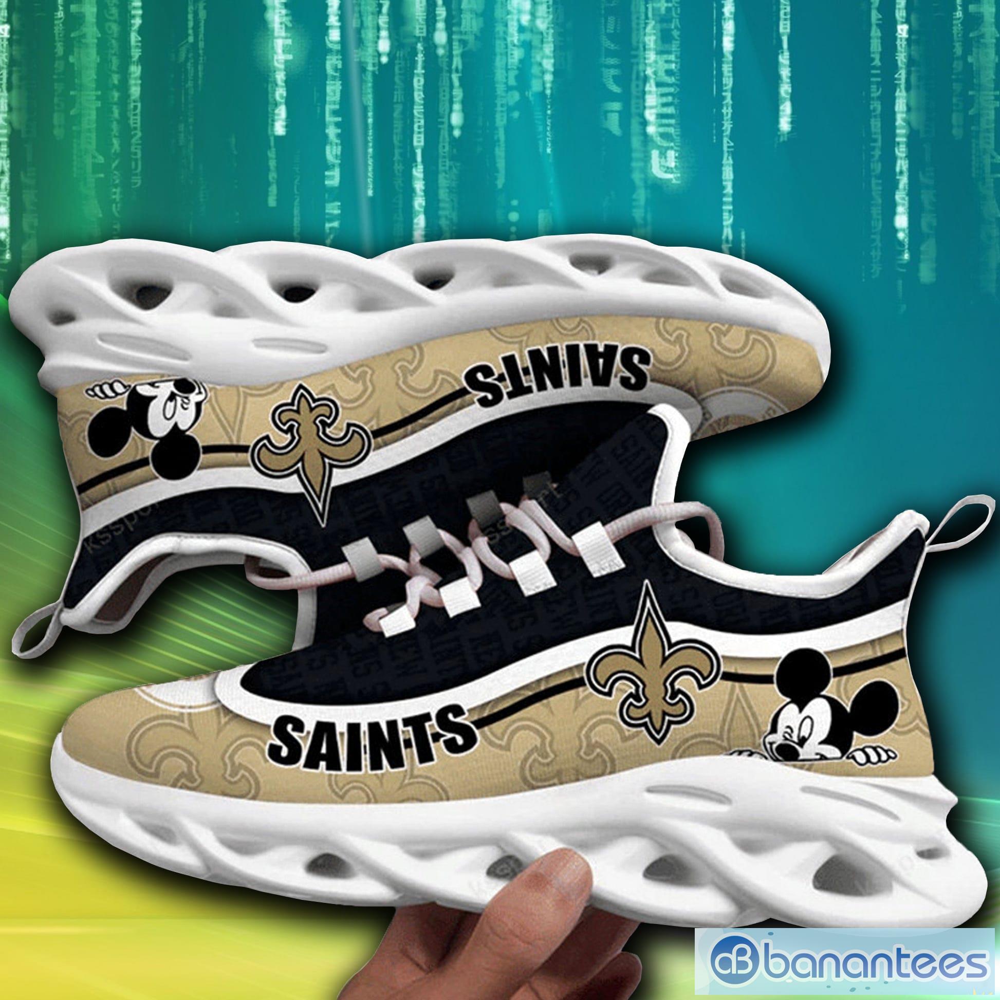 New Orleans Saints NFL New Clunky Sneakers Max Soul Shoes For Men And Women  - Banantees