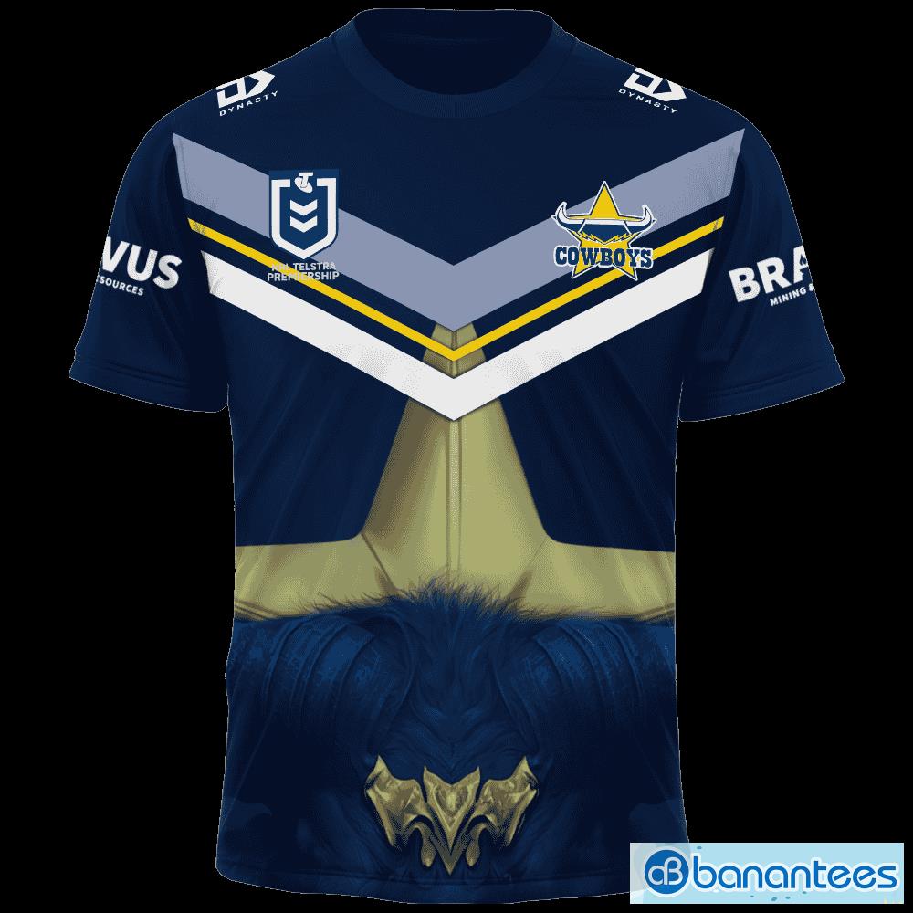 NRL North Queensland Cowboys Personalized Unisex Hawaiian Shirt