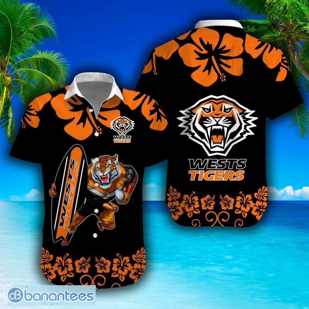 Great Tiger Hawaiian Shirt And Short Set Gift Men Women