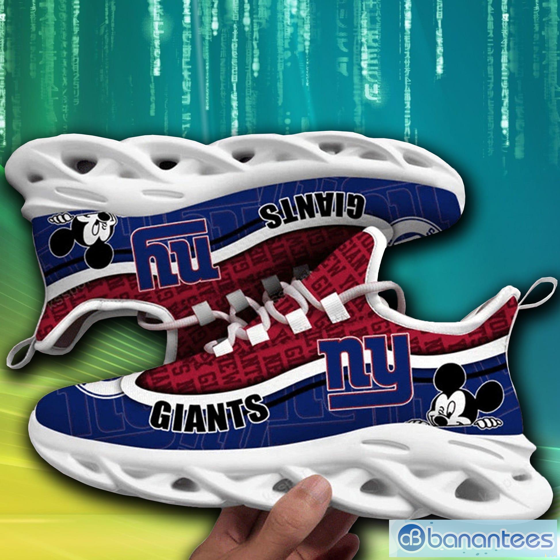 New York Giants NFL New Clunky Sneakers Max Soul Shoes For Men And Women -  Banantees