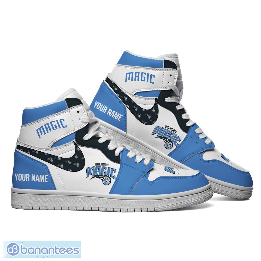 Orlando Magic NBA Custom Name Air Jordan 1 High Top Shoes For Men Women -  Banantees