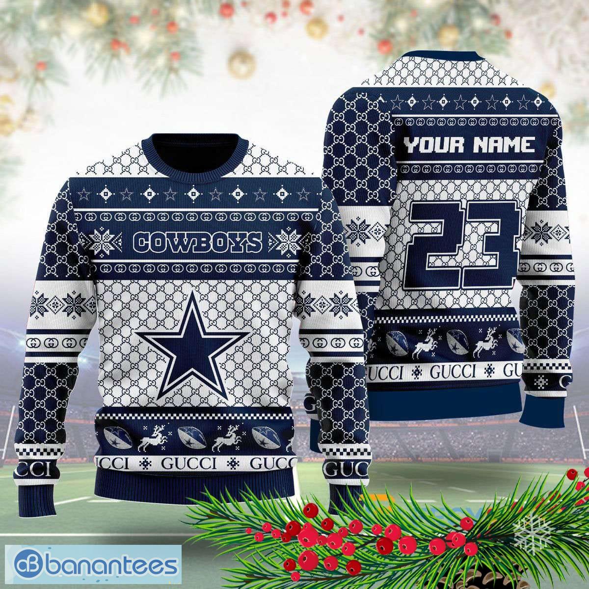 NFL Dallas Cowboys New Season Fun Ugly Christmas 3D Sweater - Banantees