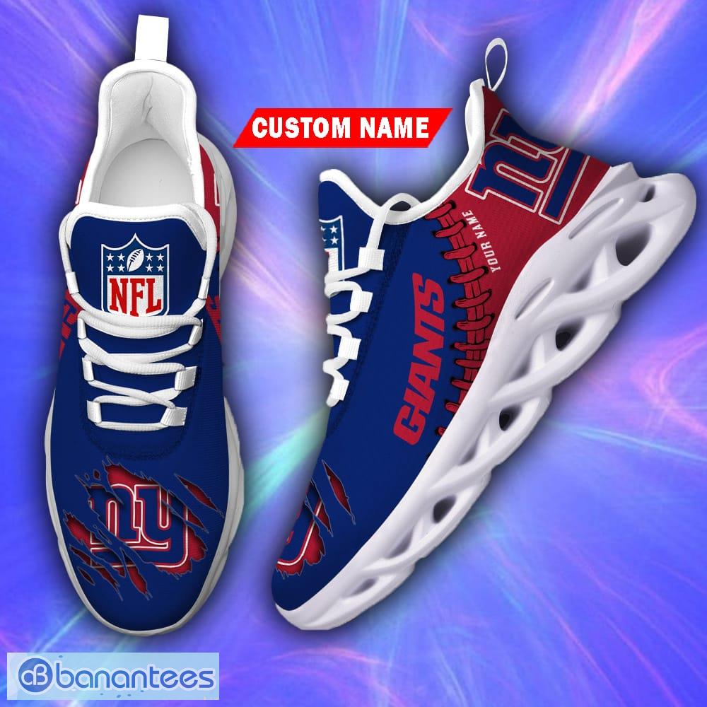 New York Giants NFL Collection Max Soul Shoes Personalized Name Chunky  Sneakers For Men Women - Freedomdesign