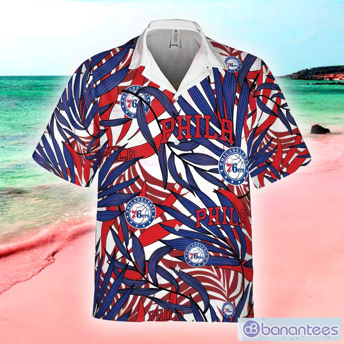 Philadelphia 76ers NBA Playoffs Design 2 Beach Hawaiian Shirt Men And Women  For Fans Gift - Limotees