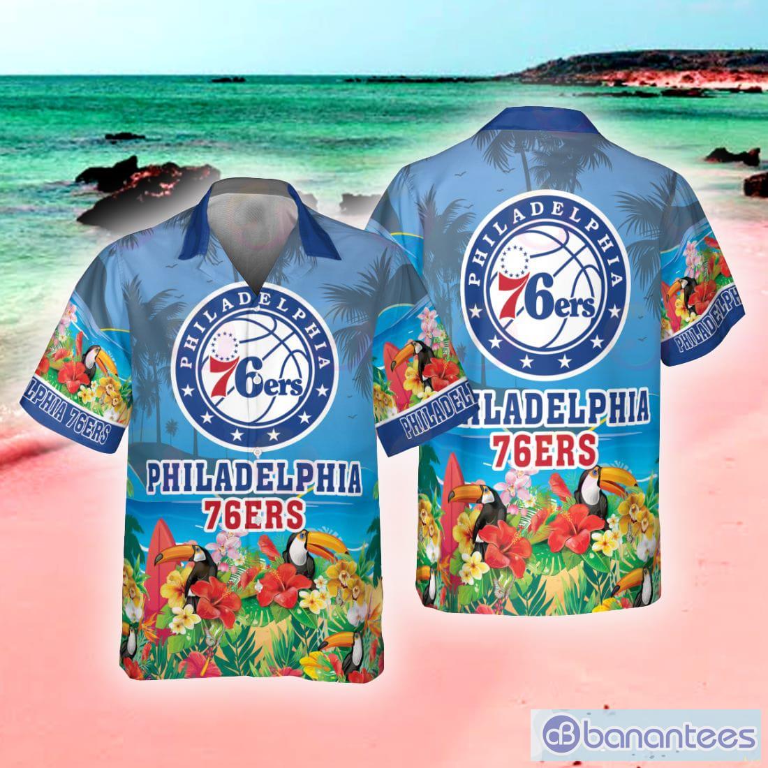 NBA Philadelphia 76ers Hawaiian Shirt Summer Gift For Men And