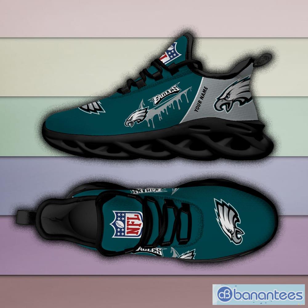 Philadelphia Eagles Sneakers Baby Yoda High Top Shoes Fan Gift | All Day Tee