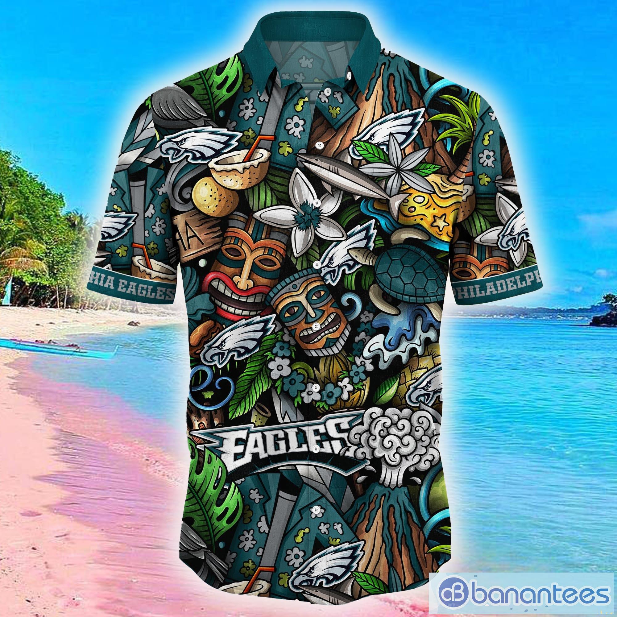 NFL Philadelphia Eagles Hawaiian Aloha Shirt Gift For Fans