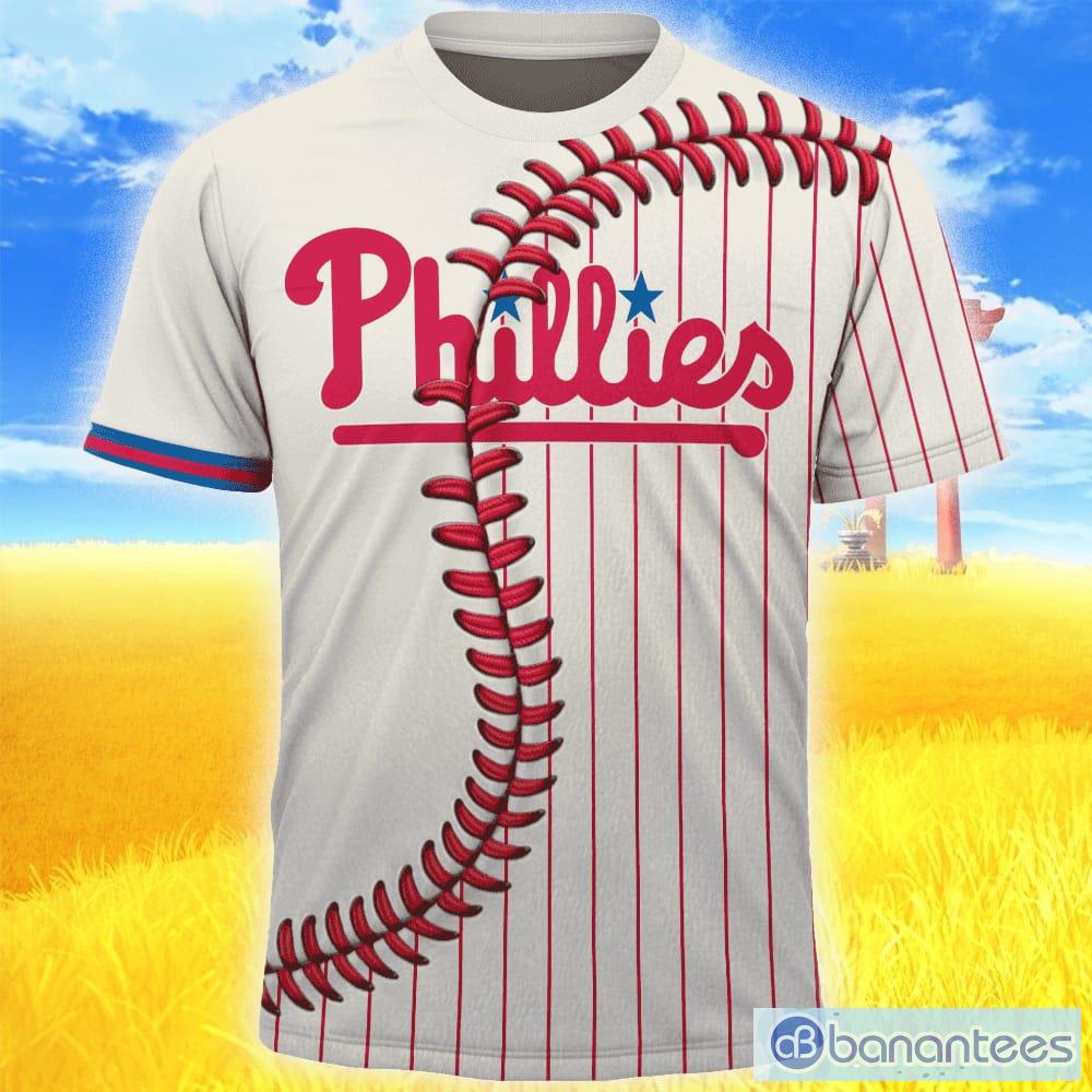 MLB Philadelphia Phillies White 3D Hoodie Printed Zip Hoodie - T-shirts Low  Price