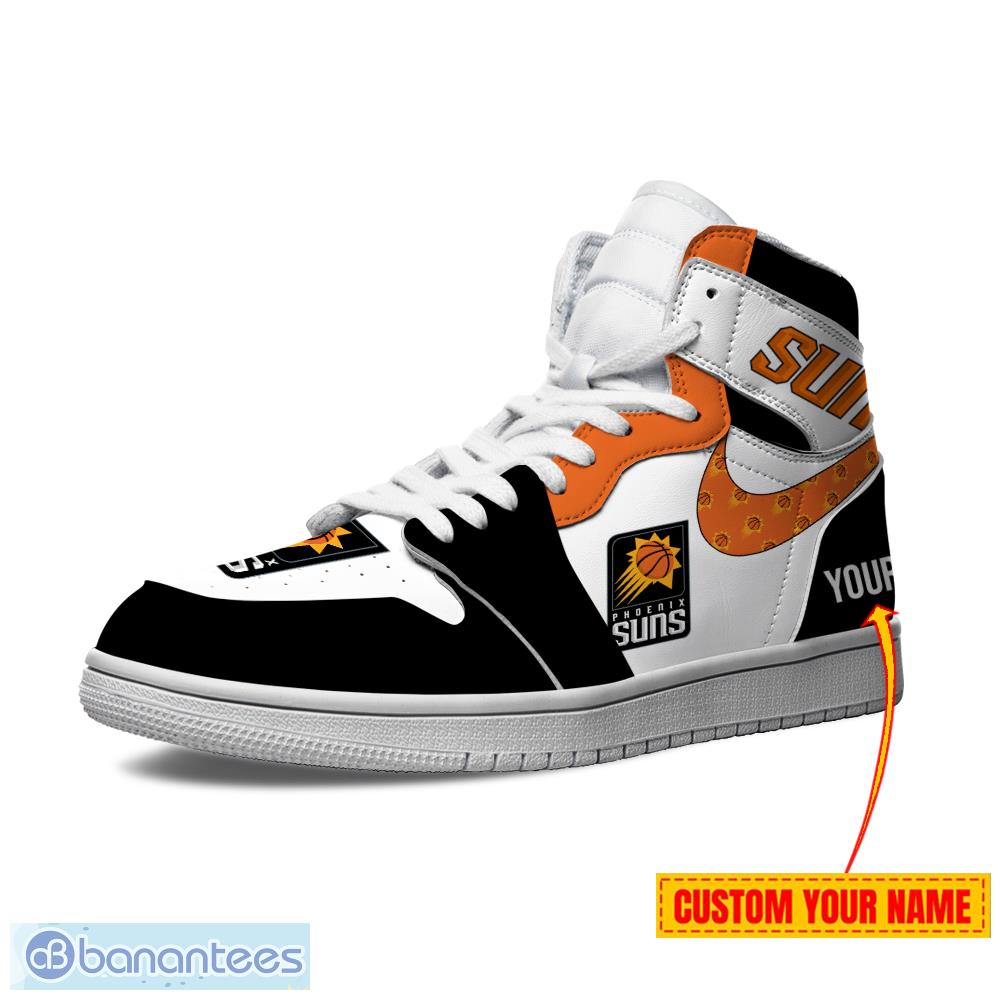 Phoenix Suns Custom Name Air Jordan 4 Sneaker Shoes For Men And Women