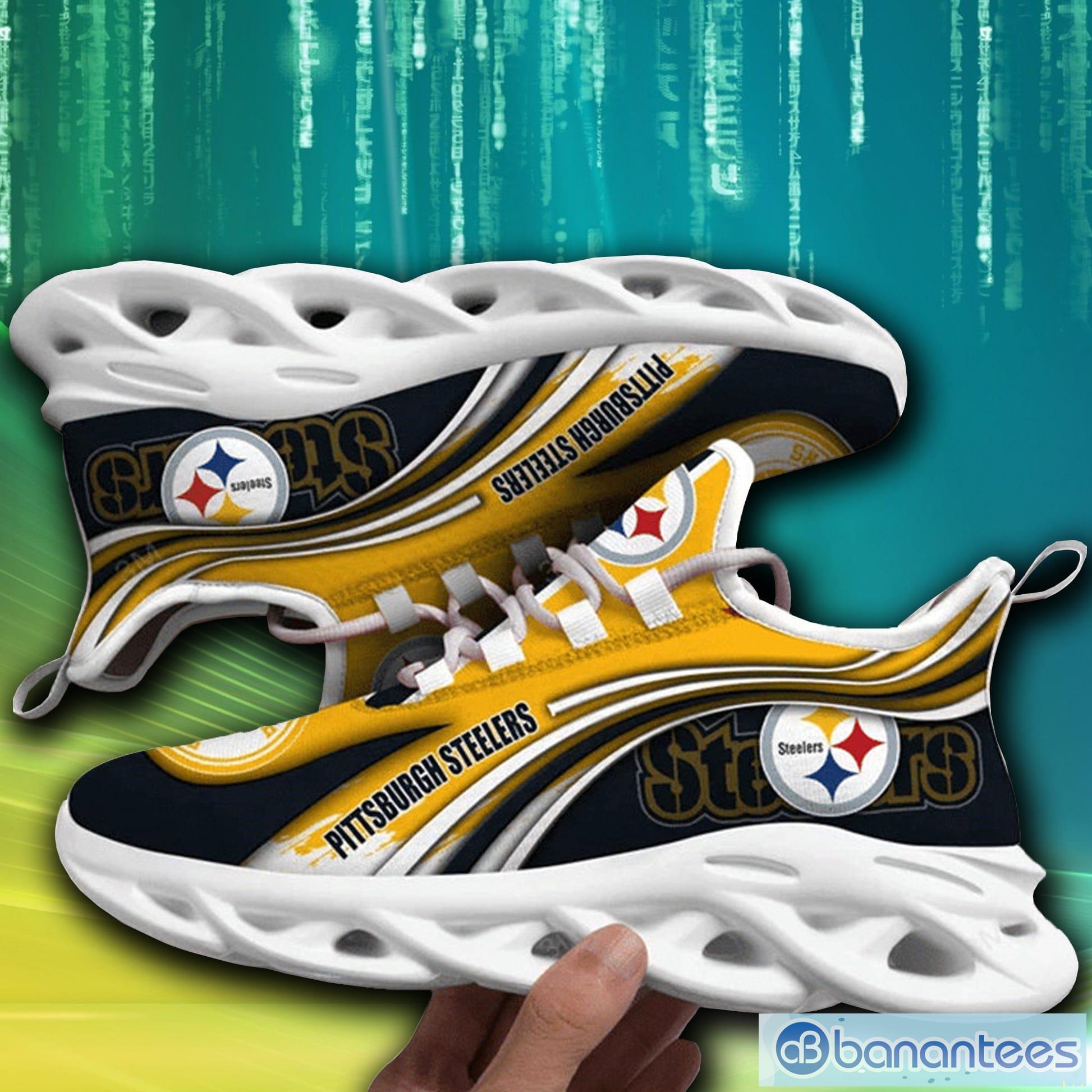 Pittsburgh Steelers Chic Sports Shoes Gift Fans Max Soul Sneakers For Men  And Women - Banantees