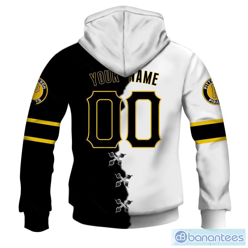 Pittsburgh Pirates Custom Number And Name AOP MLB Hoodie Long Sleeve Zip  Hoodie Gift For Fans - Banantees