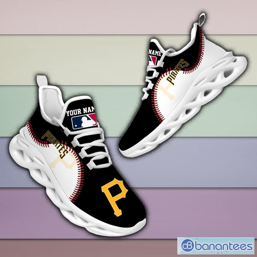 Pittsburgh Pirates Mix Jerseys MLB Max Soul Shoes Custom Name For Men And  Women Running Sneakers - Banantees