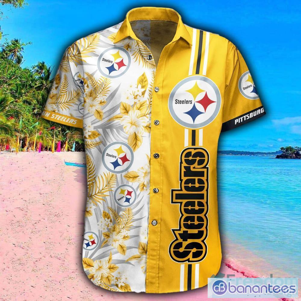 Pittsburgh Sport Teams Hawaiian Pittsburgh Steelers Pittsburgh Penguins  Pirates Hawaiian Shirt For Fans