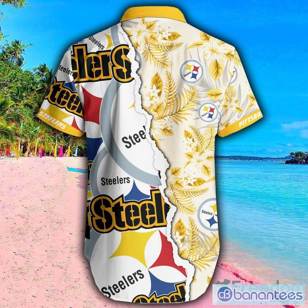 Pittsburgh Steelers Tropical Hawaii Shirt, Shorts