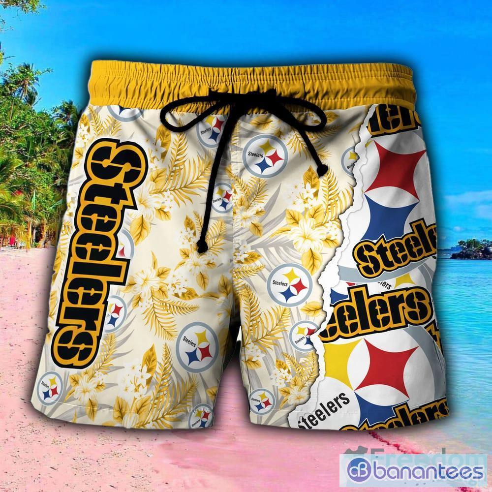 Pittsburgh Steelers Hawaiian Shirt Mickey 3D All Over Printed For