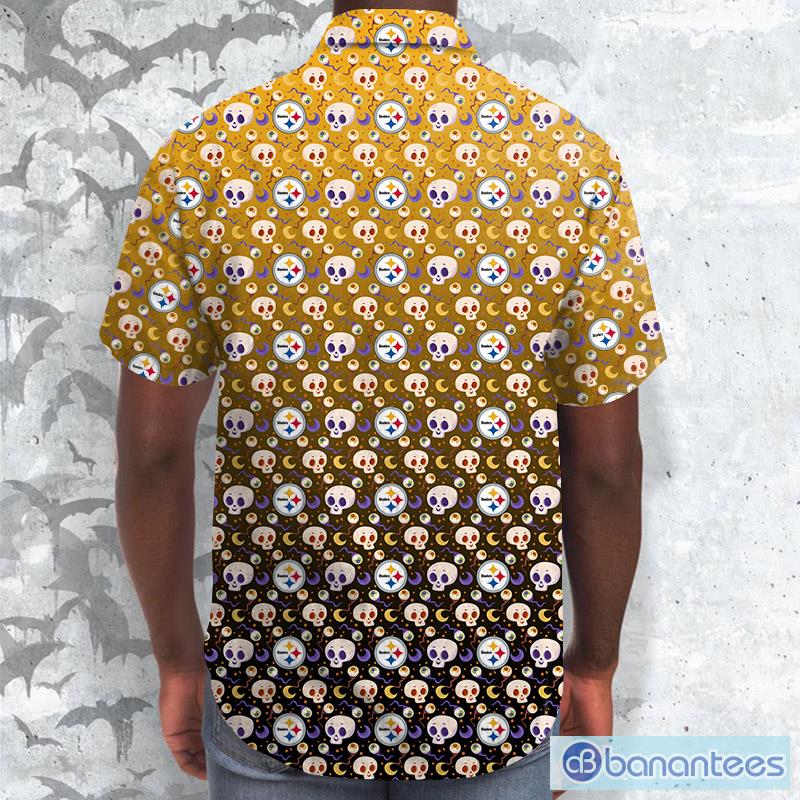 Classic Pittsburgh Steelers Hawaiian Unisex Hawaiian Shirt Full