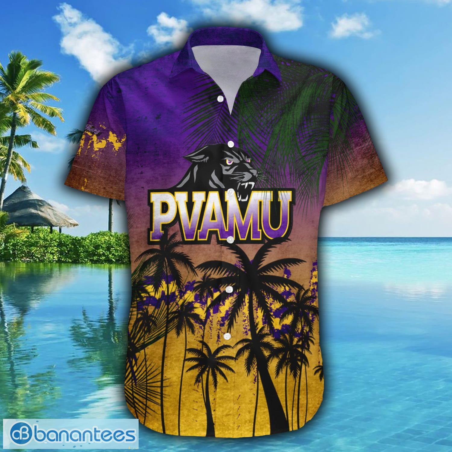 Pittsburgh Panthers 3D Hawaiian Shirt Grunge Polynesian TattooNCAA