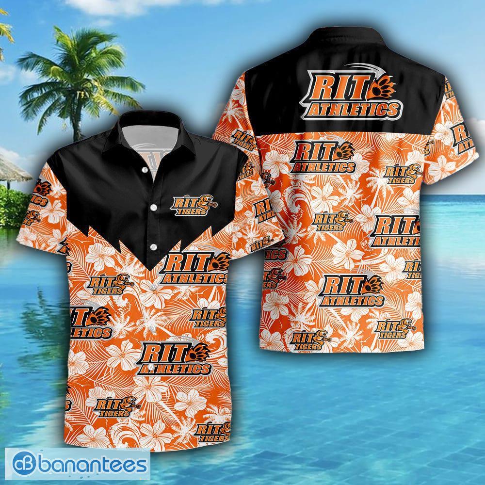 RIT Tigers 3D Hawaiian Shirt Flame Ball NCAA Summer Beach For Fans Gift -  Freedomdesign