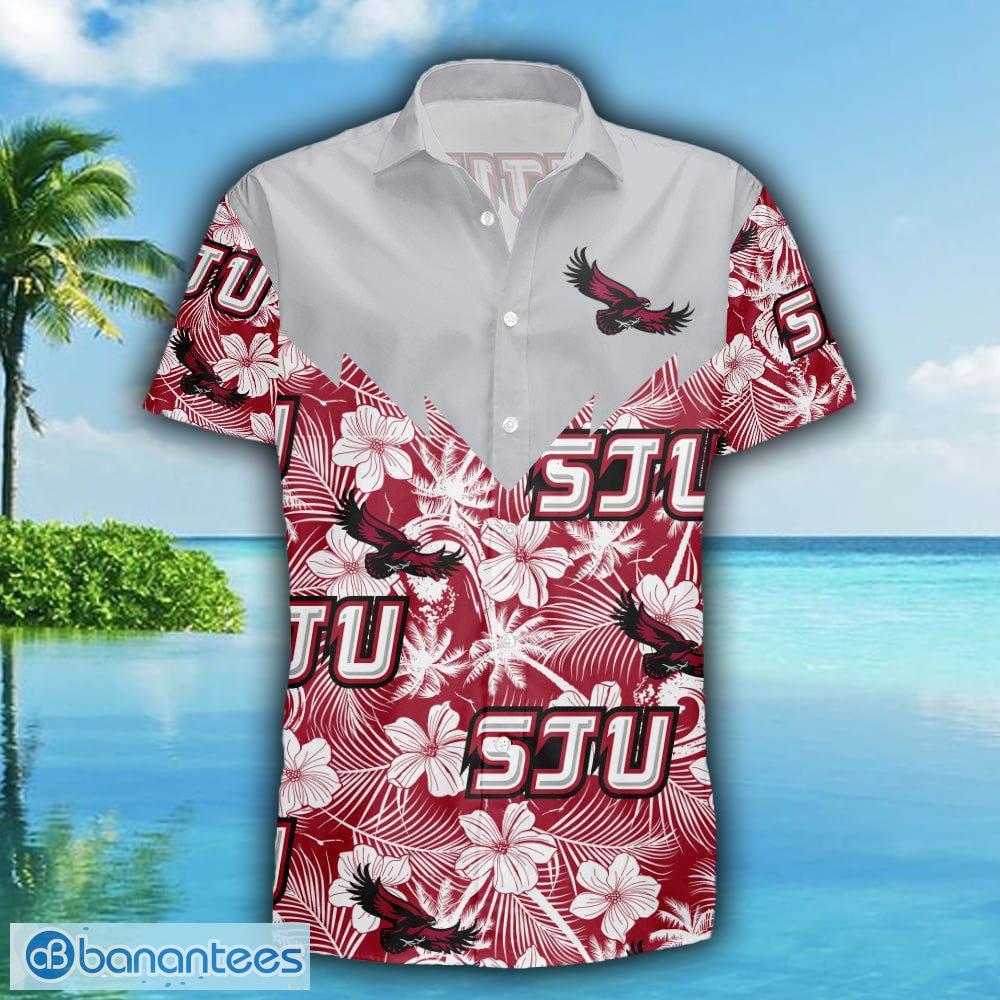 Boston Red Sox Baseball Pattern Vintage Hawaiian Shirt - Banantees