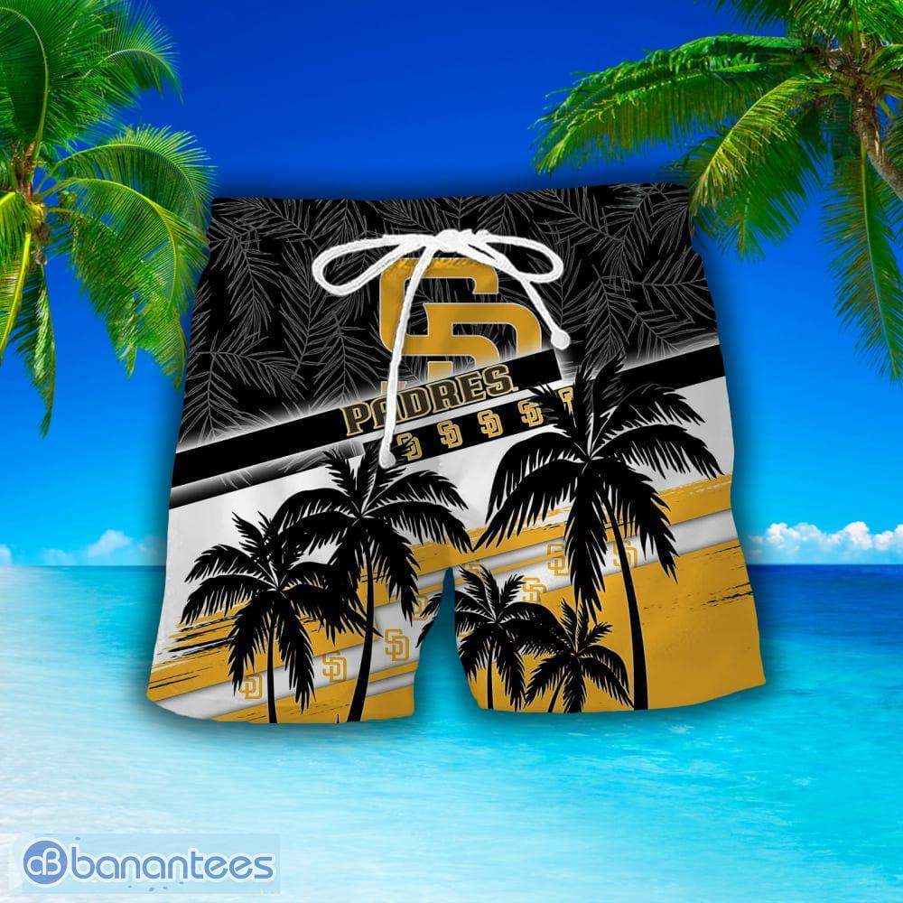 Padres Hawaiian Shirt San Diego Padres Coconut Trees Hawaiian