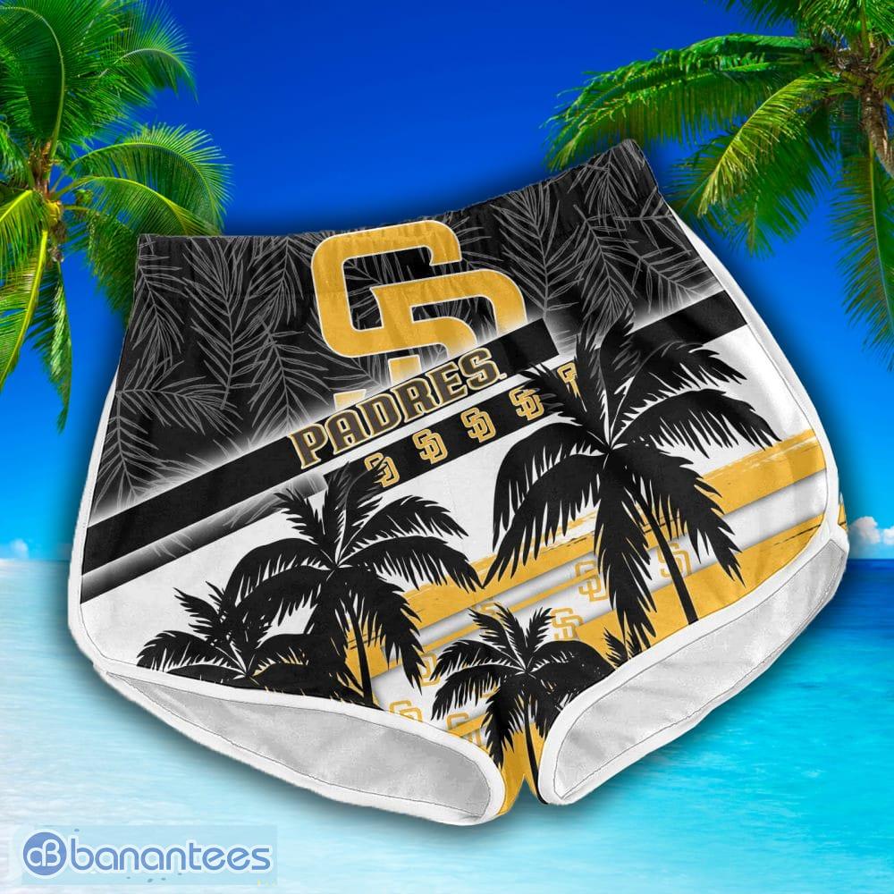 San Diego Padres MLB Coconut Pattern White Hawaiian Shirt