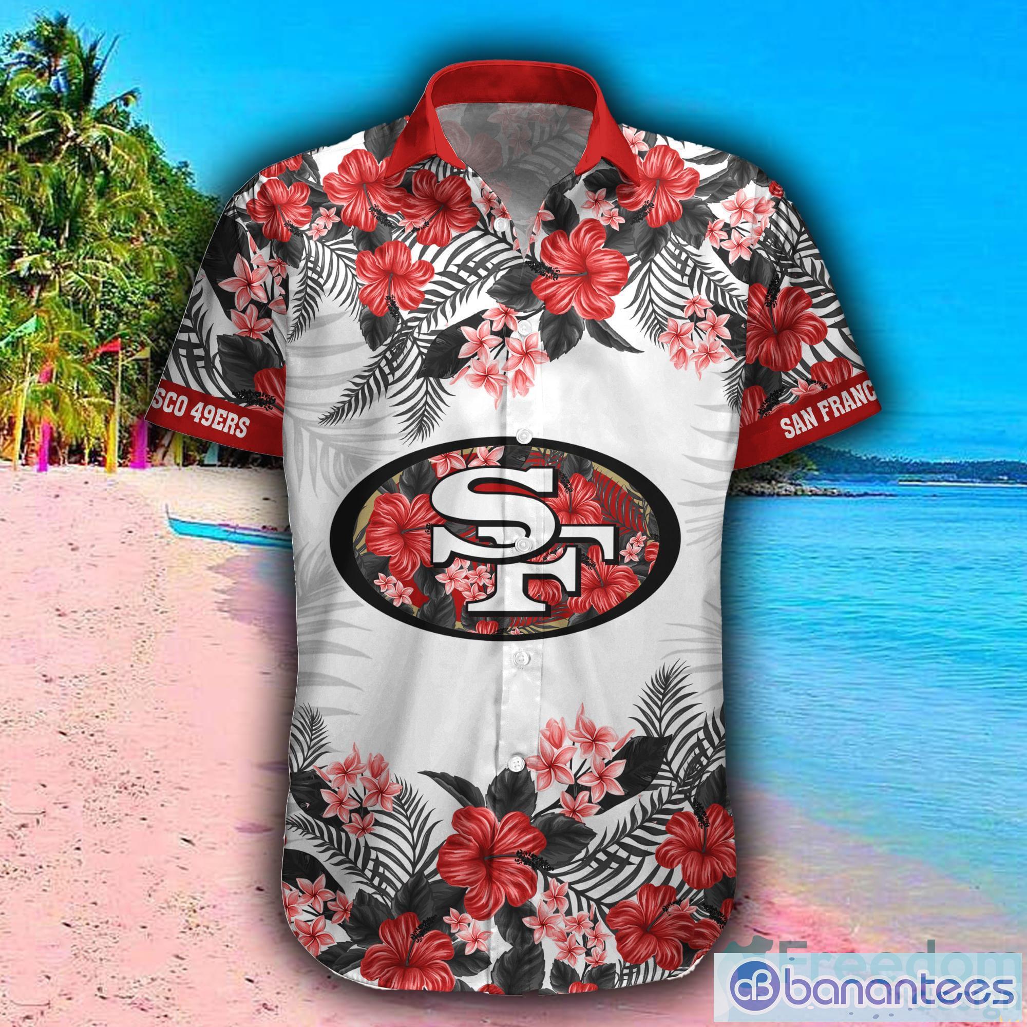 San Francisco 49ers 3D Hawaiian Shirt And Shorts For Men And Women