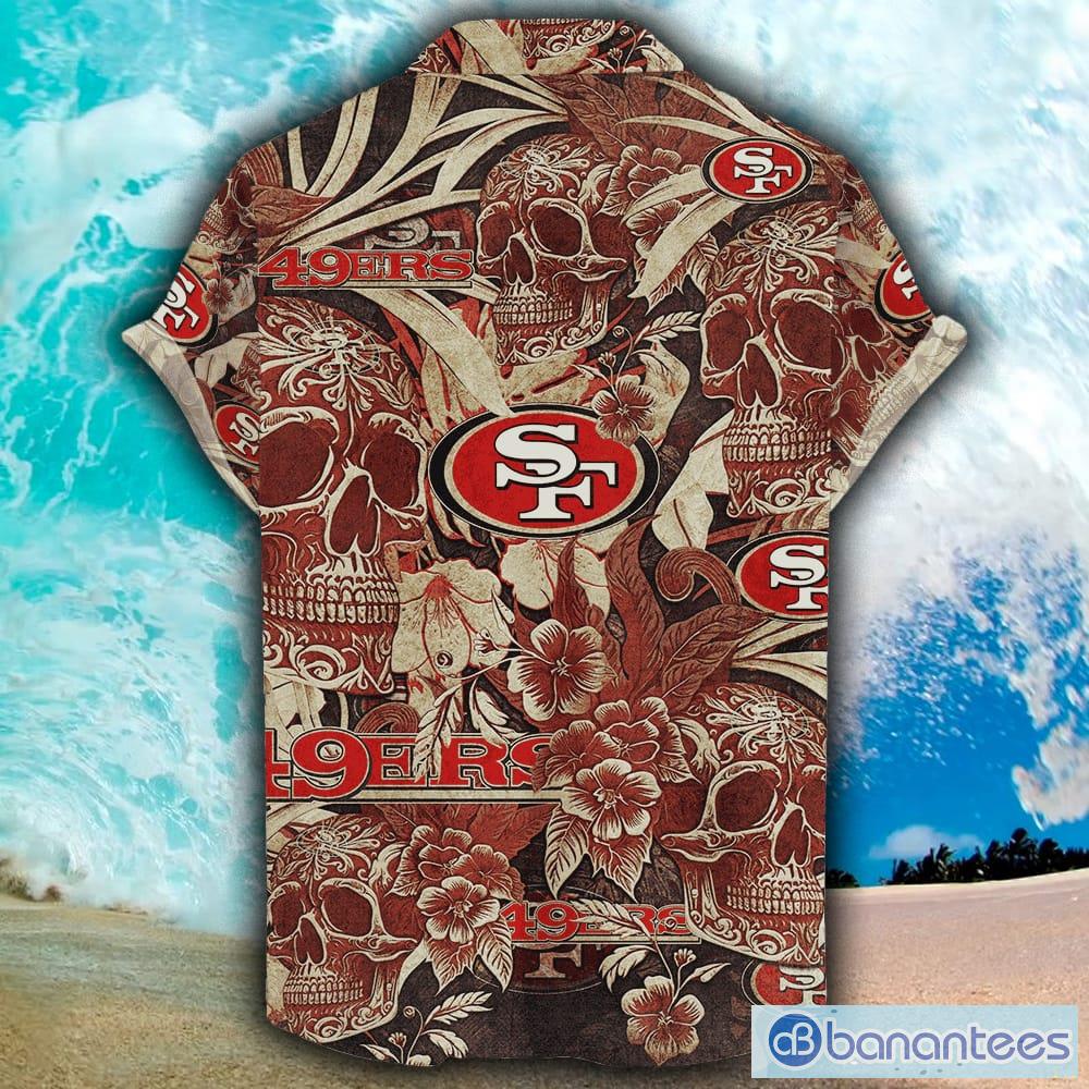 San Francisco 49ers Skull NFL Hawaii Shirt For Men And Women Gift Hawaiian  Shirt Fans - Banantees