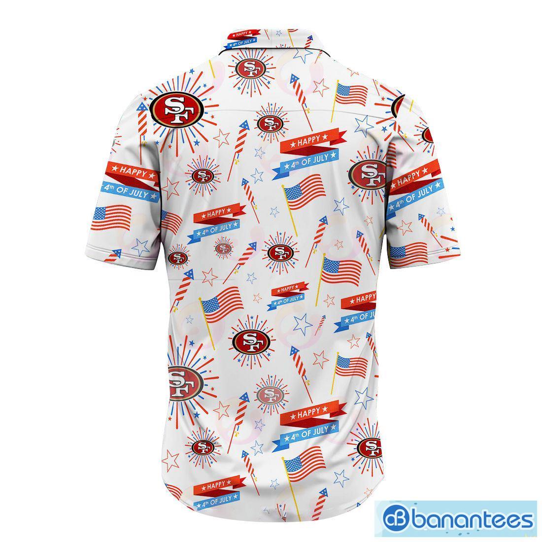 San Francisco 49ers Custom Name NFL Floral Hawaiian Shirt And Shorts Gift  For Men And Women Fans - Banantees