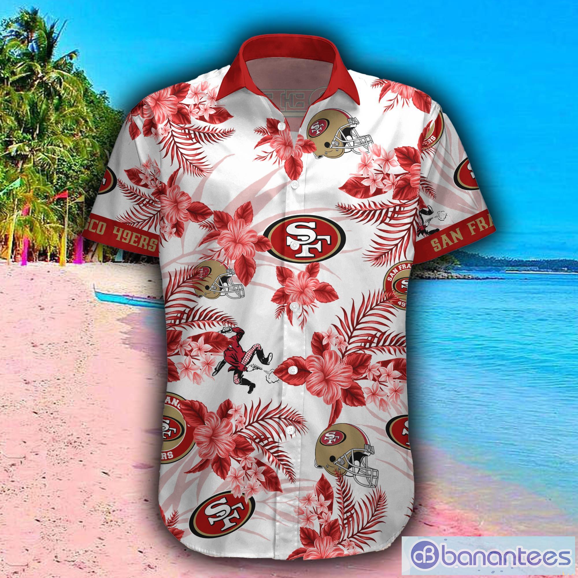San Francisco 49ers NFL Design 8 Beach Hawaiian Shirt Men And Women For  Fans Gift - Banantees