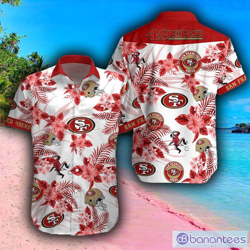 Mens San Francisco 49ers Floral Shirt