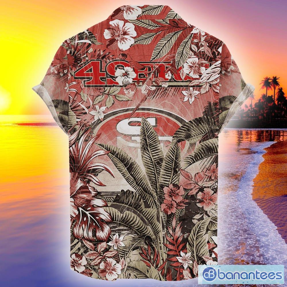 San Francisco 49ers Summer Hawaiian Shirt And Shorts - Banantees