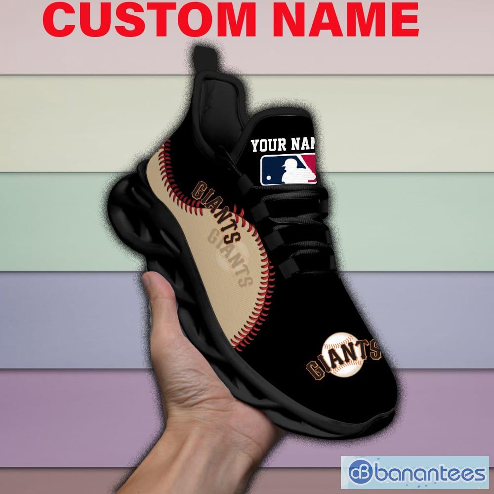 San Francisco Giants MLB MAX SOUL SHOES Custom Name For Men And