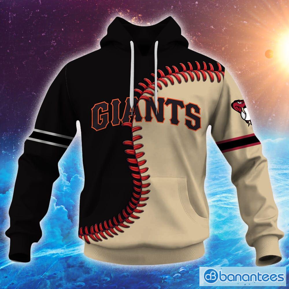 San Francisco Giants MLB Custom Number And Name 3D Hoodie For Men