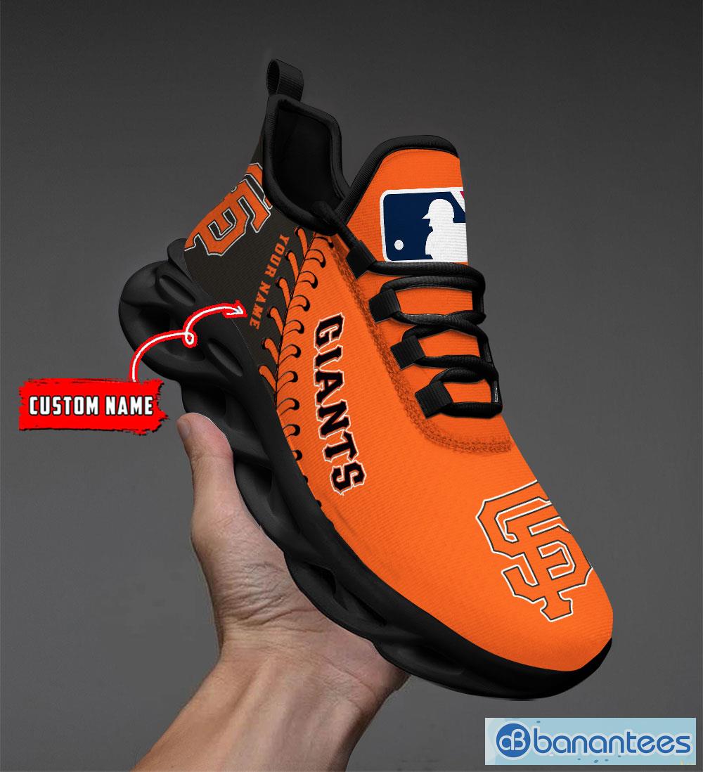 San Francisco Giants MLB MAX SOUL SHOES Custom Name For Men And Women  Running Sneakers - Banantees