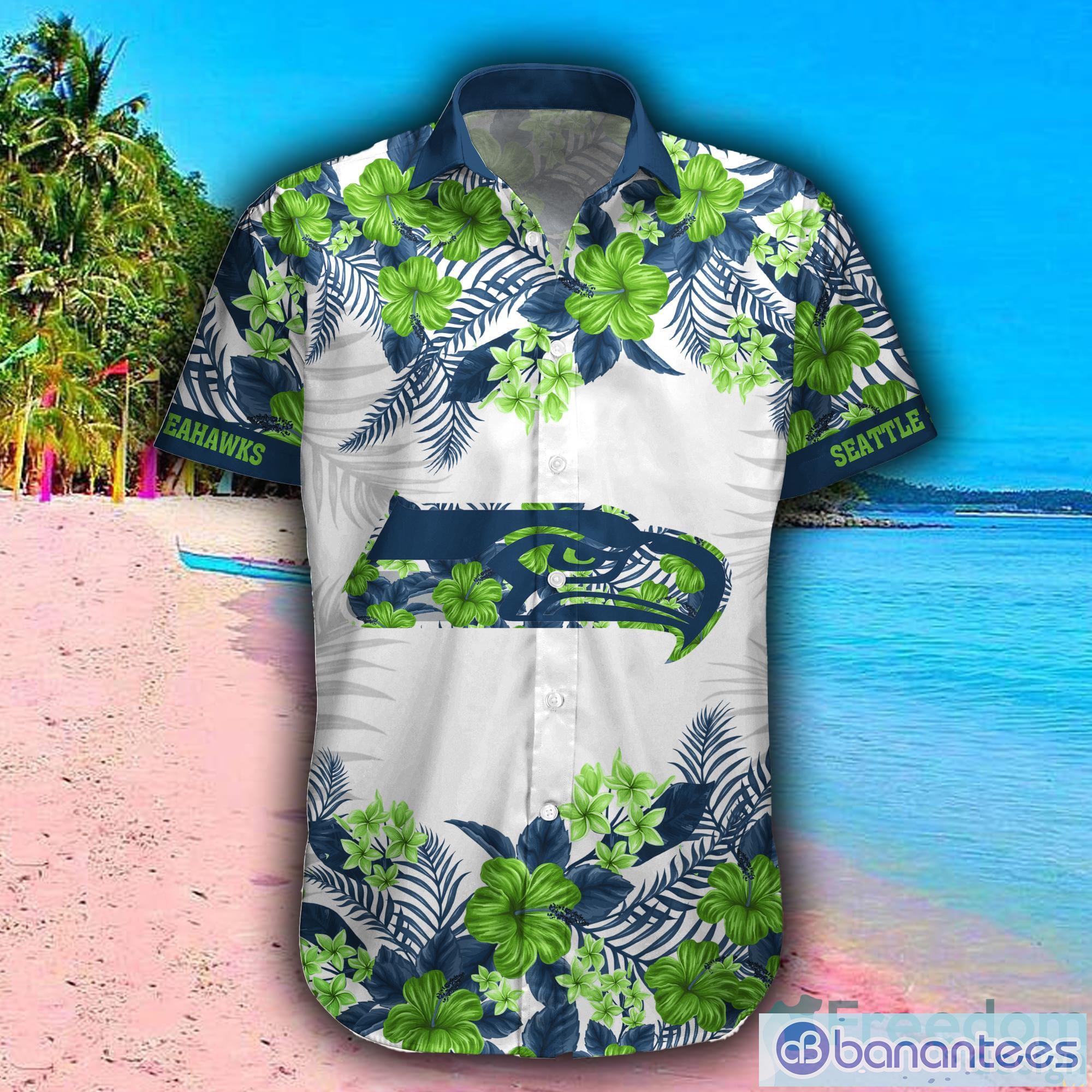 Seattle Seahawks Nfl Summer Hawaiian Shirt And Shorts - Banantees