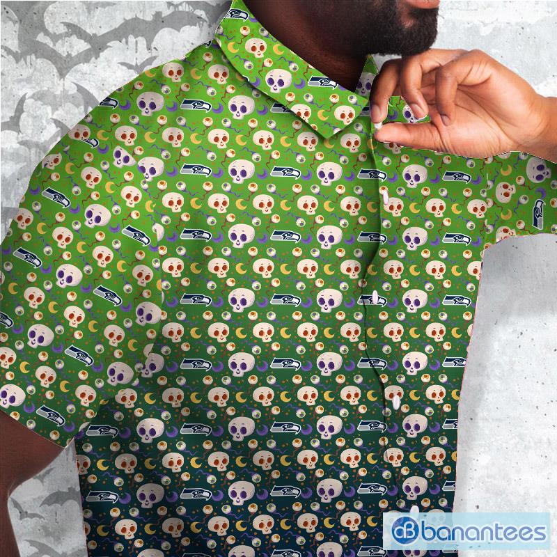 seahawks button up shirt