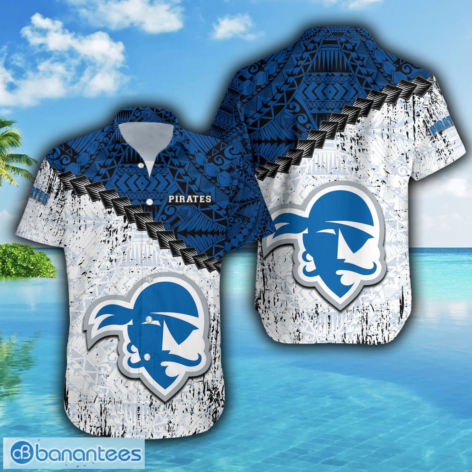 Seton Hall Pirates Hawaii Shirt Set Grunge Polynesian Tattoo - Ncaa in 2023