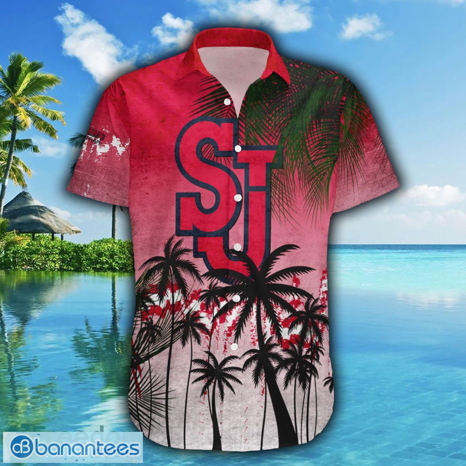 Red Tractor Palm Tree Hawaii Shirt - Banantees