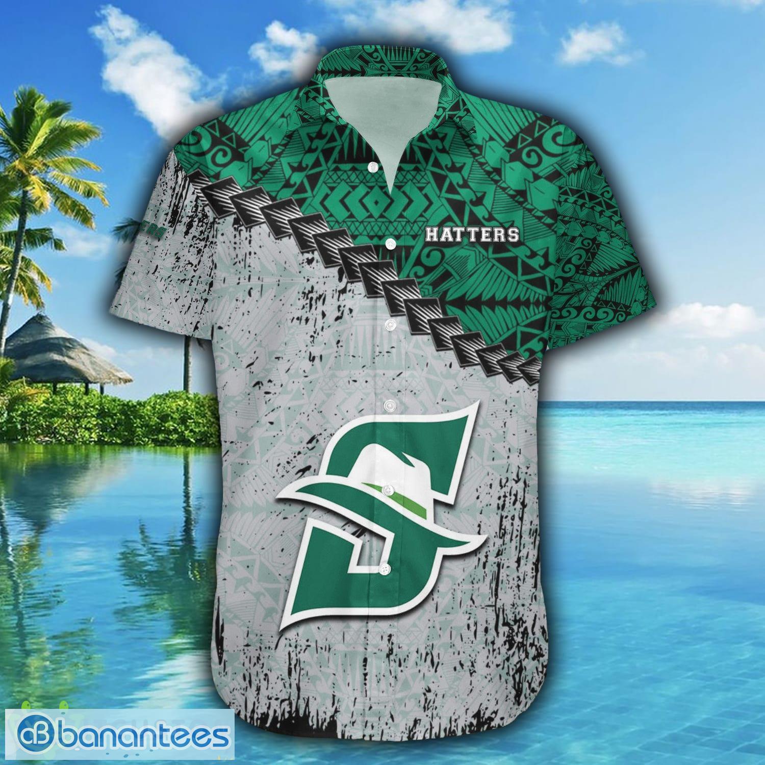 Florida Gulf Coast Eagles 3D Hawaiian Shirt Grunge Polynesian TattooNCAA  Summer Beach For Fans Gift - Freedomdesign