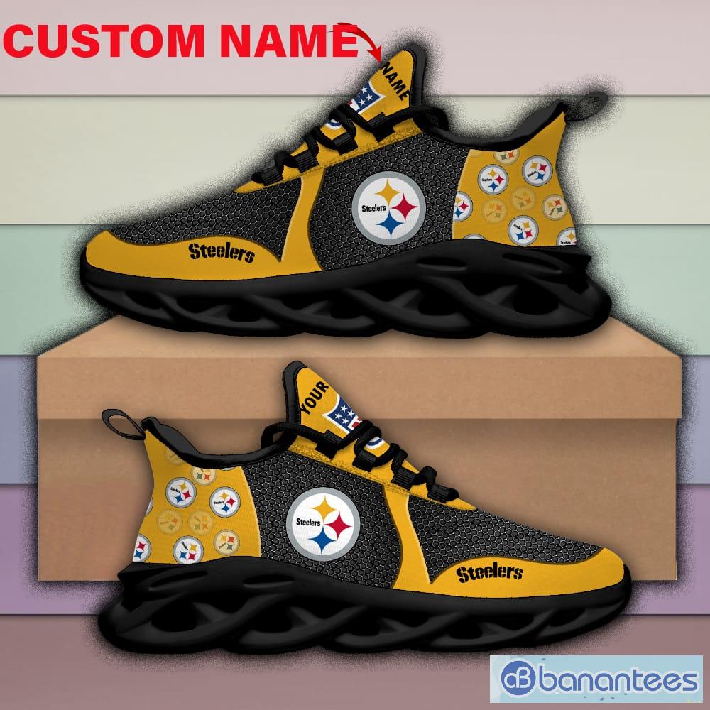 Pittsburgh Steelers High-quality Sports Shoes Gift Fans Max Soul Sneakers  For Men And Women - Banantees