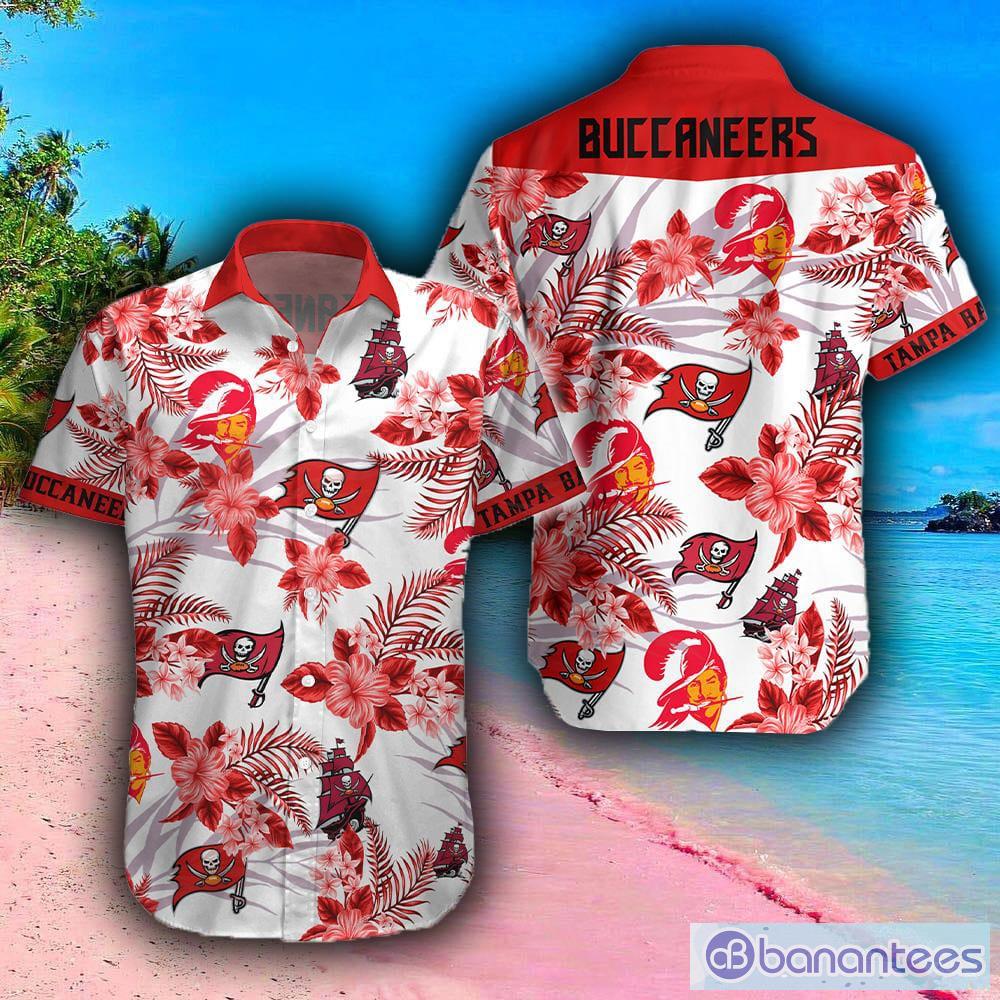 Tampa Bay Buccaneers NFL Flower Hawaiian Shirt For Men Women Great