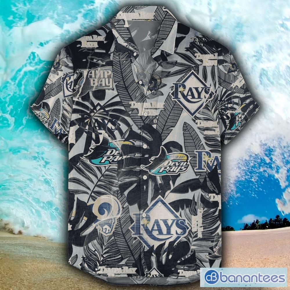 Tampa Bay Rays MLB Flower Tropical Hawaiian Shirt Summer Gift For